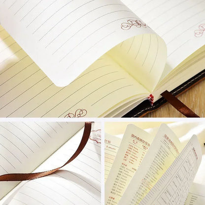Retro Password Book with Lock - 200 Pages Diary Notebook for Students - ZOOMNSTORE
