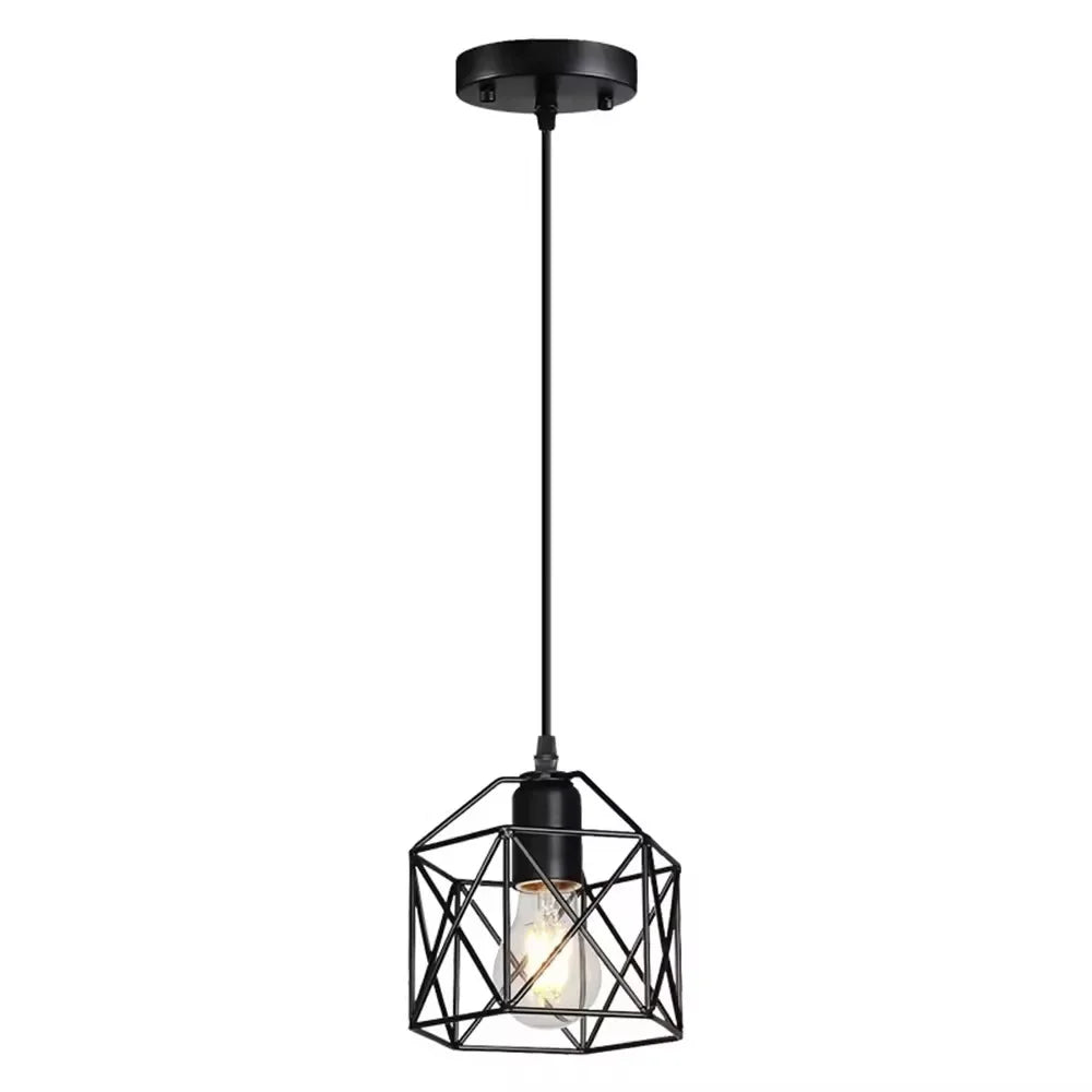 Industrial Retro Pendant Light - Hollow Out Ceiling Lamp for Living Room  Restaurant - ZOOMNSTORE