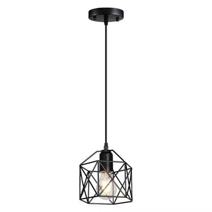 Industrial Retro Pendant Light - Hollow Out Ceiling Lamp for Living Room  Restaurant - ZOOMNSTORE