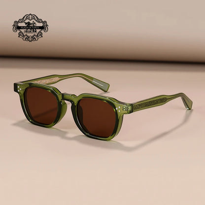 Retro Polygon Sunglasses - Womens TR90 Frame Polarized UV400 Summer Shades - ZOOMNSTORE