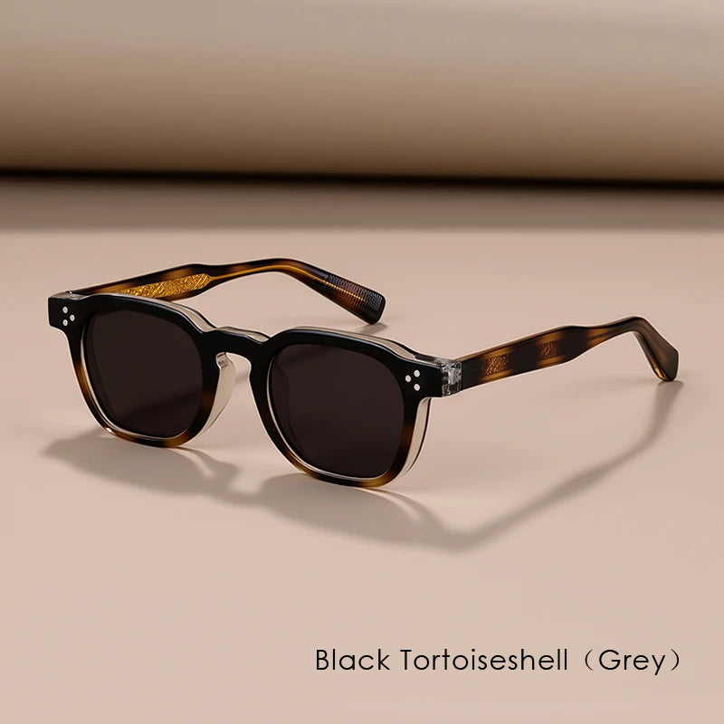 Retro Polygon Sunglasses - Womens TR90 Frame Polarized UV400 Summer Shades - ZOOMNSTORE