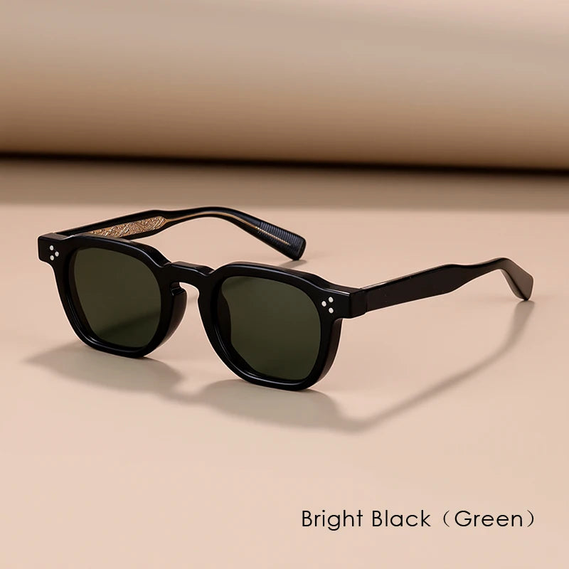 Retro Polygon Sunglasses - Womens TR90 Frame Polarized UV400 Summer Shades - ZOOMNSTORE