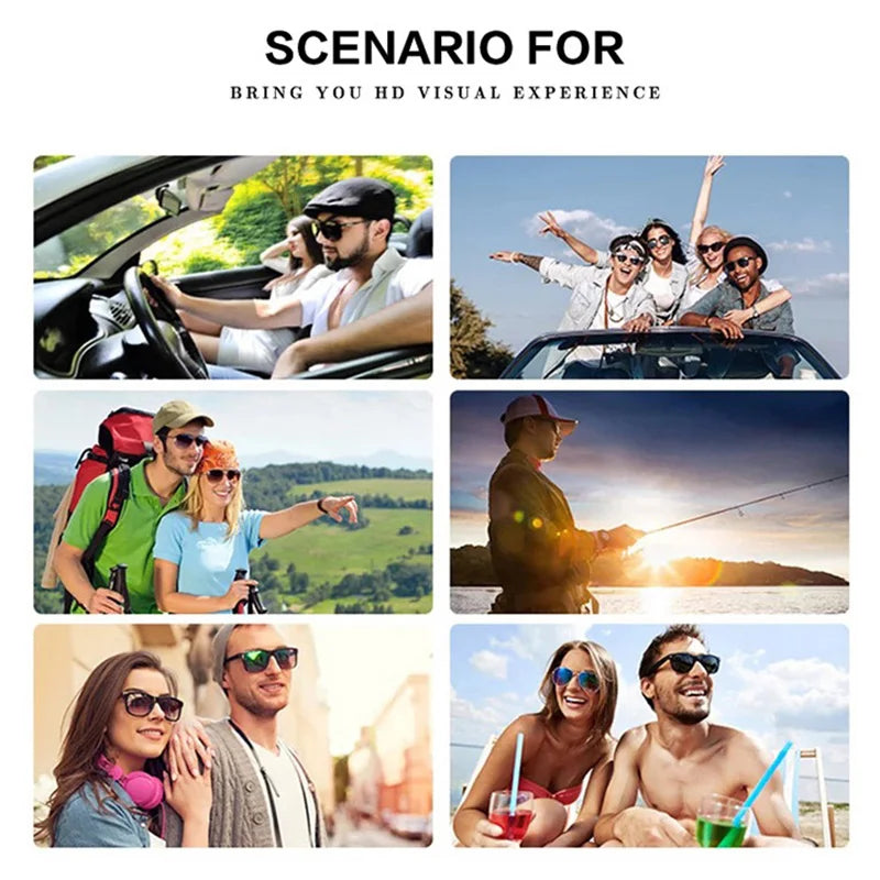 Retro Punk Sunglasses - Small Frame Square Design for Men  Women Ideal for Travel Parties and Festivals - ZOOMNSTORE