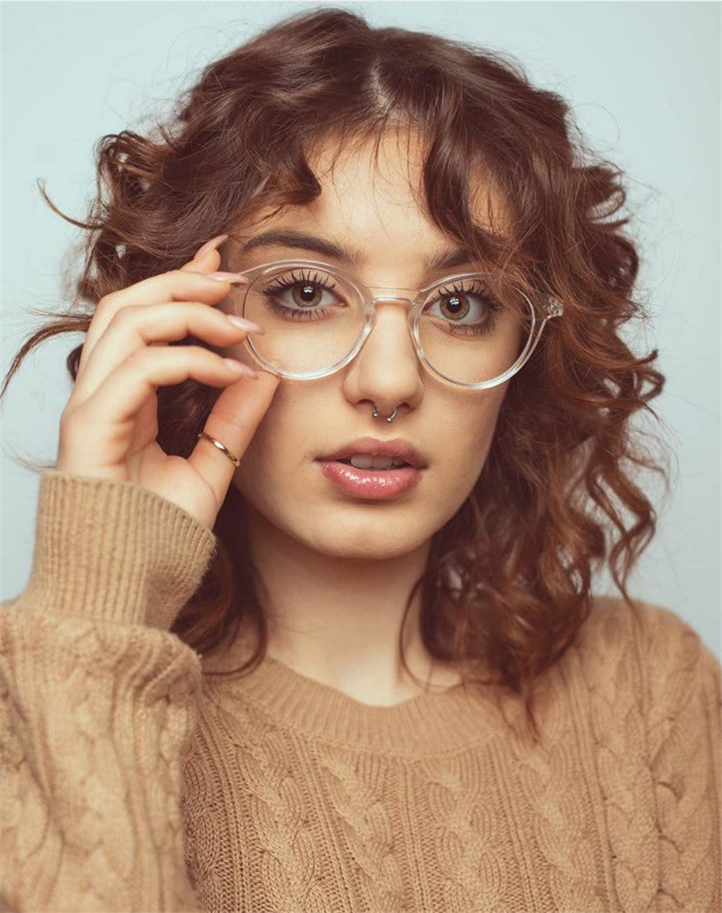 Retro Reading Glasses | Anti Glare, UV400 Protection, Circular Frame Stylish Reading Glasses - ZOOMNSTORE