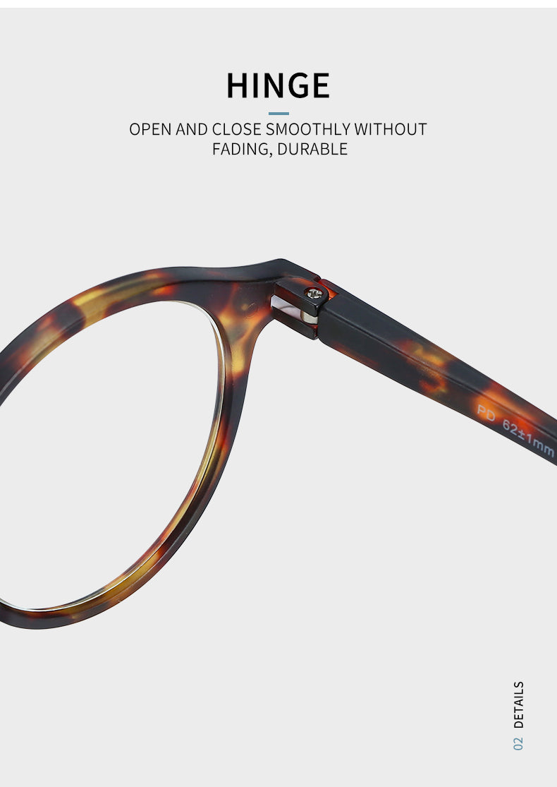 Retro Reading Glasses | Anti Glare, UV400 Protection, Circular Frame Stylish Reading Glasses - ZOOMNSTORE