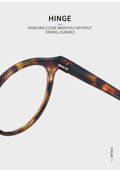Retro Reading Glasses | Anti Glare, UV400 Protection, Circular Frame Stylish Reading Glasses - ZOOMNSTORE