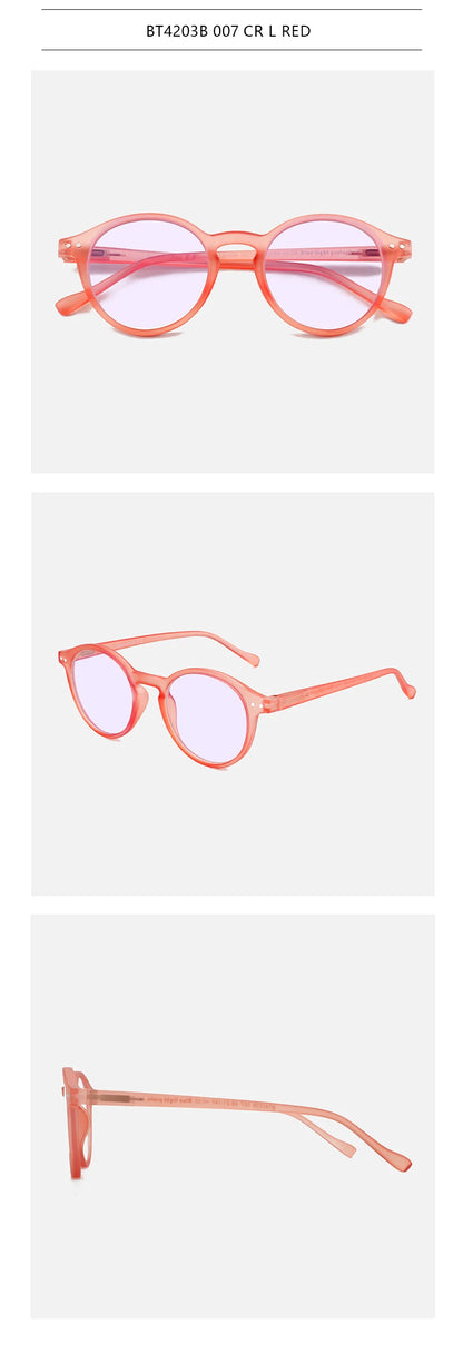 Retro Reading Glasses | Anti Glare, UV400 Protection, Circular Frame Stylish Reading Glasses - ZOOMNSTORE
