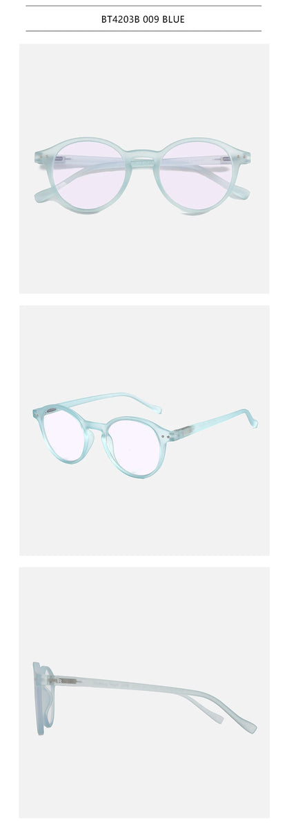 Retro Reading Glasses | Anti Glare, UV400 Protection, Circular Frame Stylish Reading Glasses - ZOOMNSTORE