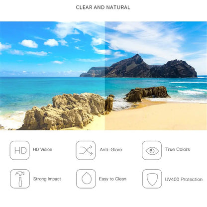 Retro Round Sunglasses - Fashion Circle Metal Glasses with UV Protection for Men & Women - ZOOMNSTORE