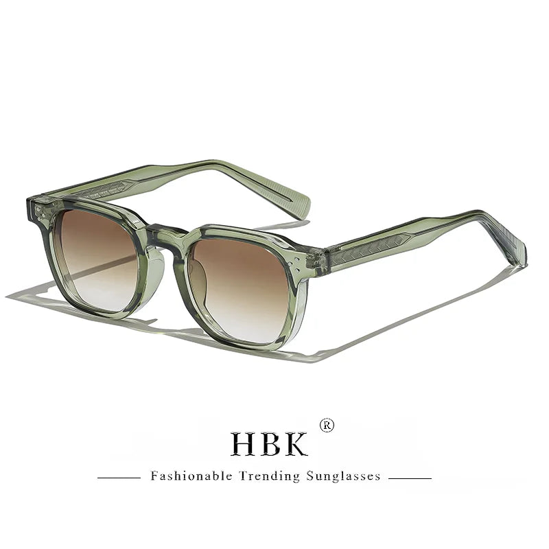 Retro Square Sunglasses – Fashion Sunglasses With UV400 Protection Lenses - ZOOMNSTORE