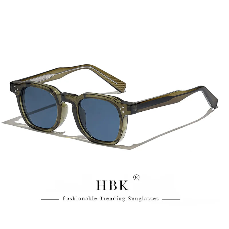 Retro Square Sunglasses – Fashion Sunglasses With UV400 Protection Lenses - ZOOMNSTORE