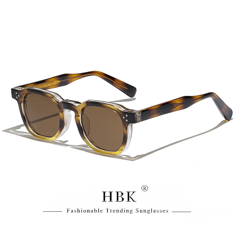 Retro Square Sunglasses – Fashion Sunglasses With UV400 Protection Lenses - ZOOMNSTORE