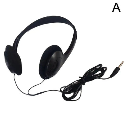 Retro Wired Headphones – Lightweight Comfortable Over Ear Earbuds With Balanced Armature - ZOOMNSTORE