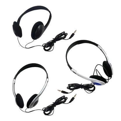 Retro Wired Headphones – Lightweight Comfortable Over Ear Earbuds With Balanced Armature - ZOOMNSTORE