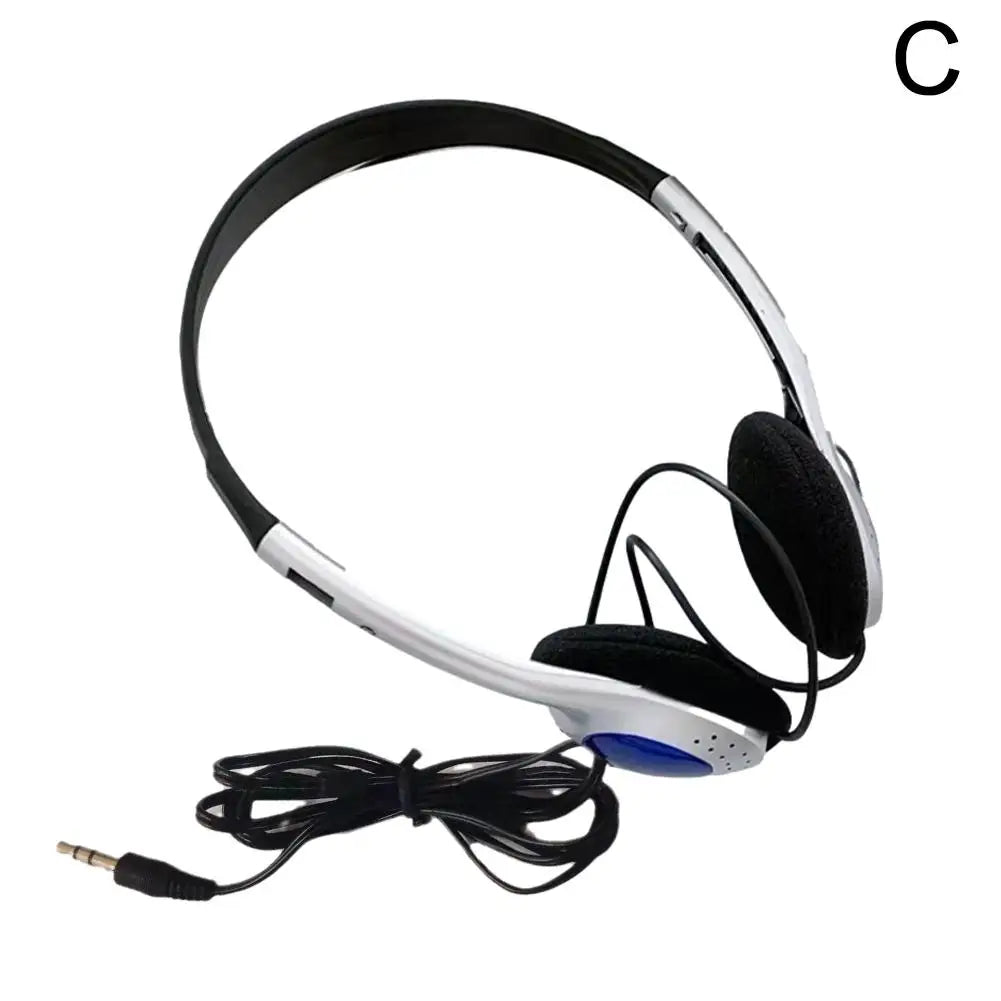 Retro Wired Headphones – Lightweight Comfortable Over Ear Earbuds With Balanced Armature - ZOOMNSTORE