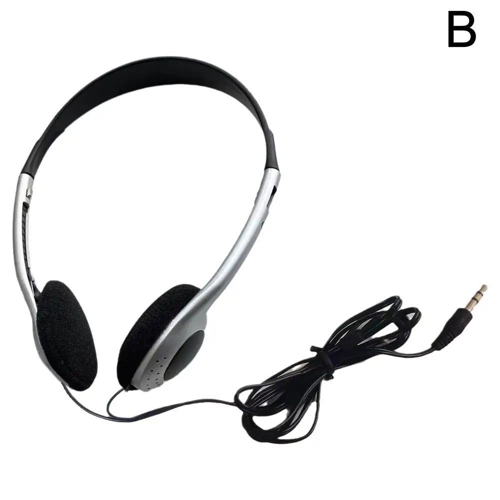 Retro Wired Headphones – Lightweight Comfortable Over Ear Earbuds With Balanced Armature - ZOOMNSTORE