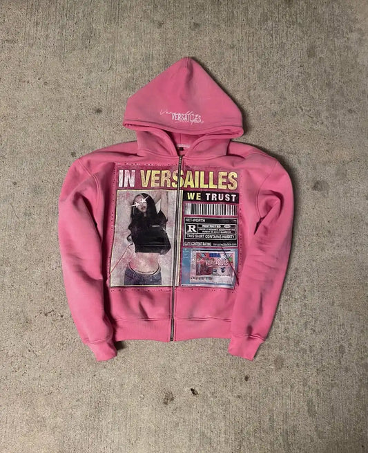 Retro Y2K Hoodie - Gothic Streetwear for Men and Women - ZOOMNSTORE