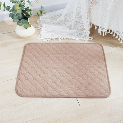 Reusable Dog Pee Pad Blanket - Washable Absorbent Puppy Training Mat  Pet Bed Urine Mat - ZOOMNSTORE