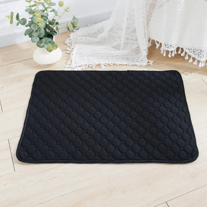 Reusable Dog Pee Pad Blanket - Washable Absorbent Puppy Training Mat  Pet Bed Urine Mat - ZOOMNSTORE