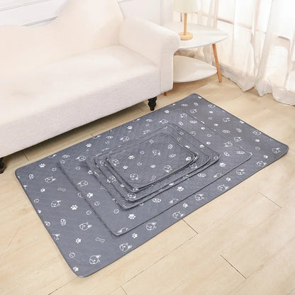 Reusable Dog Pee Pad Blanket - Washable Absorbent Training Mat for Pets - ZOOMNSTORE