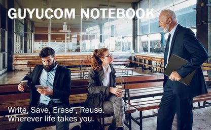 Reusable Erasable Notebook | A4 Spiral Smart Notebook With Microwave Heating - ZOOMNSTORE