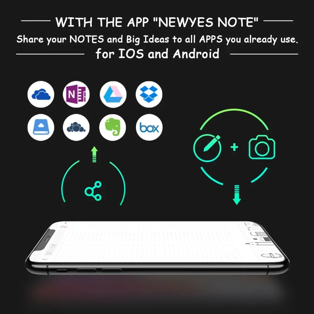 Reusable Erasable Notebook | A4 Spiral Smart Notebook With Microwave Heating - ZOOMNSTORE