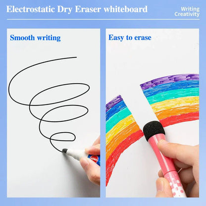 Reusable Whiteboard – Waterproof Dry Erase Board with Easy Wipe Surface for Classroom & Office - ZOOMNSTORE