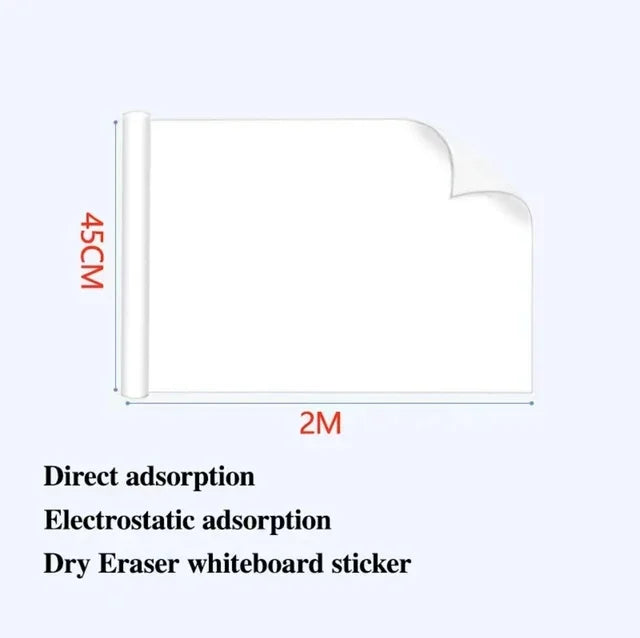 Reusable Whiteboard – Waterproof Dry Erase Board with Easy Wipe Surface for Classroom & Office - ZOOMNSTORE