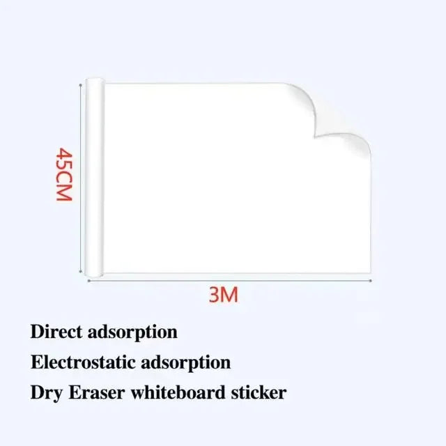 Reusable Whiteboard – Waterproof Dry Erase Board with Easy Wipe Surface for Classroom & Office - ZOOMNSTORE