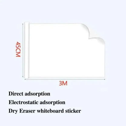 Reusable Whiteboard – Waterproof Dry Erase Board with Easy Wipe Surface for Classroom & Office - ZOOMNSTORE