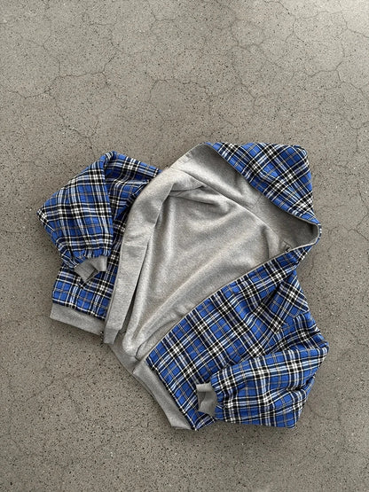 Reversible Hoodies Men | Cotton Polyester Blend Oversized Hoodie - Warm Autumn Casual Outerwear - ZOOMNSTORE