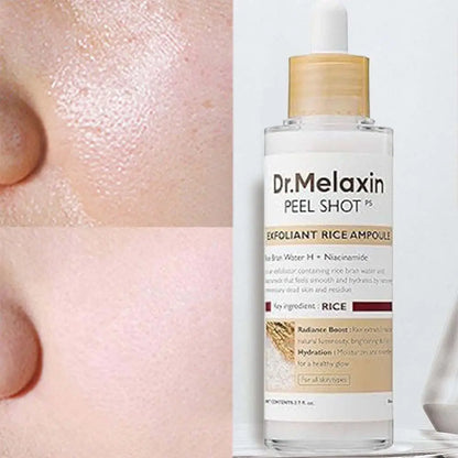 Rice Exfoliating Serum - Hydrating Blackhead Removal  Pore Shrinking Korean Skin Care - ZOOMNSTORE