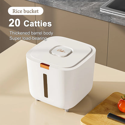 Rice Storage Container - Airtight Grain Storage Box 5kg & 10kg with Lid - ZOOMNSTORE