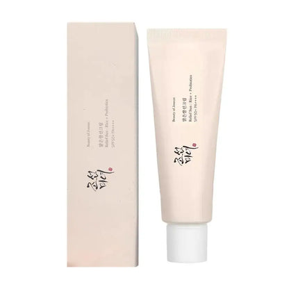 Rice Sunscreen 50ml - Lightweight Non-Greasy Sun Protection for Sensitive Skin - ZOOMNSTORE