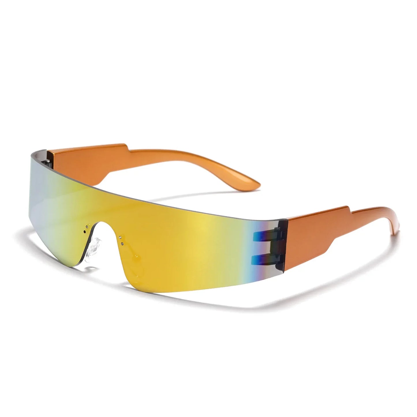 Rimless Punk Sunglasses - Trendy UV400 Shades for Men and Women - ZOOMNSTORE