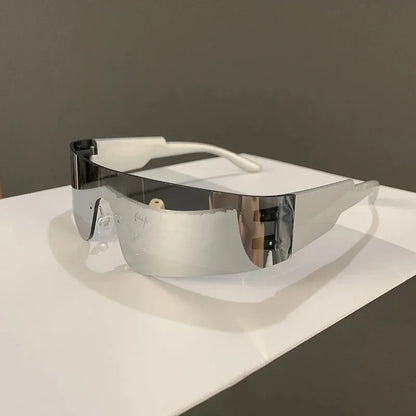 Rimless Punk Sunglasses - Trendy UV400 Shades for Men and Women - ZOOMNSTORE