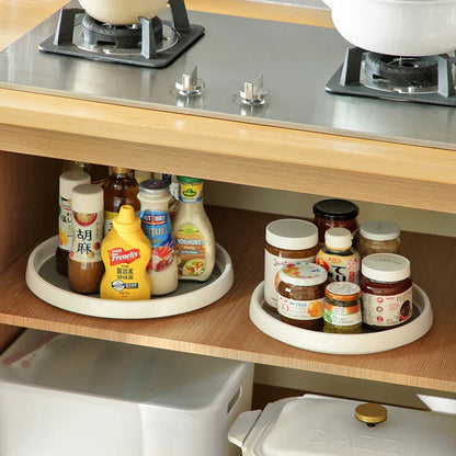 Rotatable Kitchen Condiment Rack - Anti-Sliding Multi-Functional Storage Organizer - ZOOMNSTORE