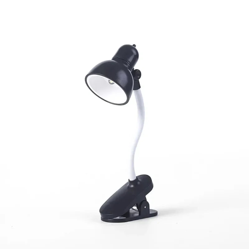 Rotatable Mini Reading Lamp with Clamp - Eye Protection Desk Light for Books - ZOOMNSTORE