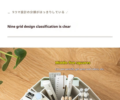 Rotating Pen Holder - Large Capacity 360 Degree Desk Organizer for Students - ZOOMNSTORE