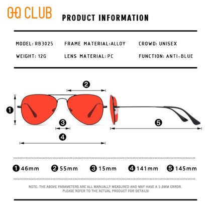 Round Blue Light Glasses – Unisex Oval Eyeglass Frames with Blue Light Blocking Lenses - ZOOMNSTORE