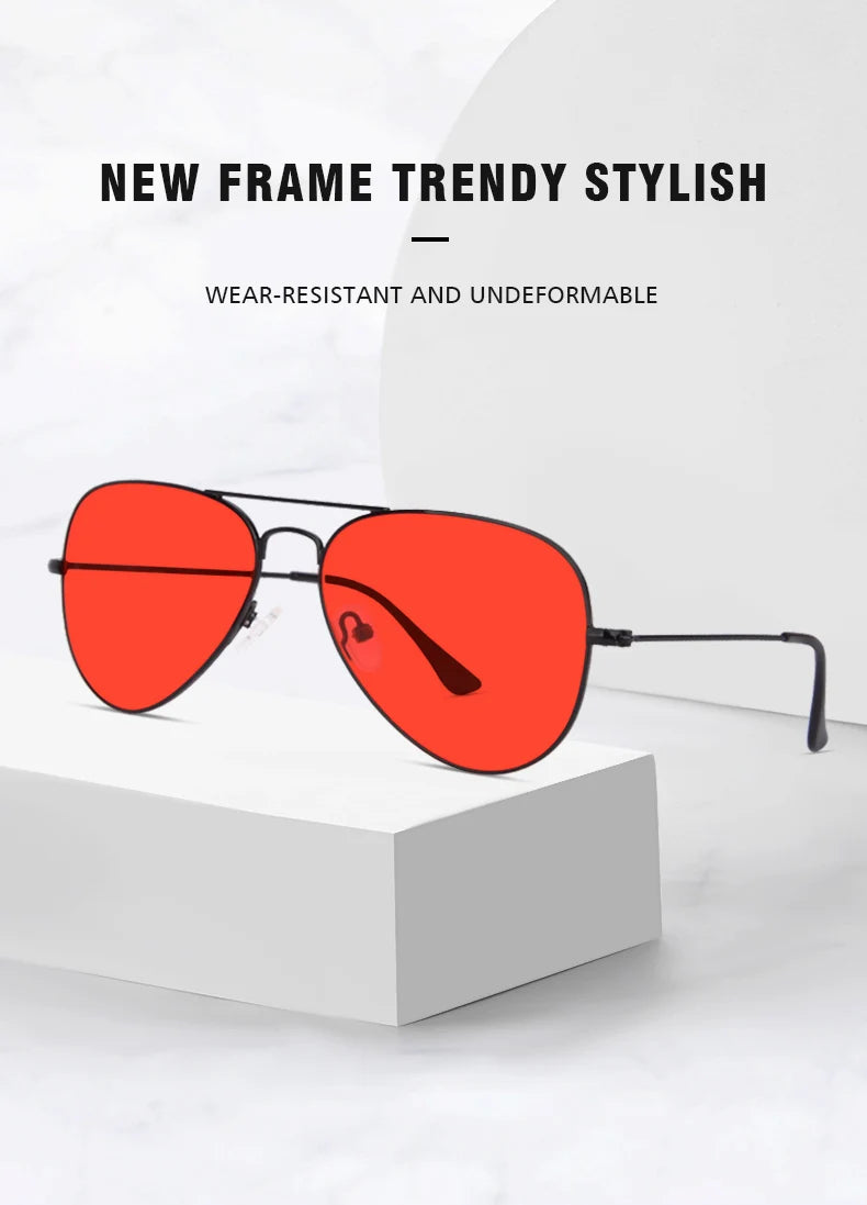 Round Blue Light Glasses – Unisex Oval Eyeglass Frames with Blue Light Blocking Lenses - ZOOMNSTORE