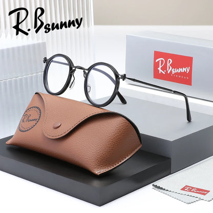Round Reading Glasses Unisex - Circular Frame Plastic Lens Readers for Eye Strain - ZOOMNSTORE
