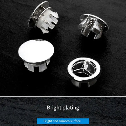 Bath Sink Round Ring Overflow Cover Spare Sink Basin Plastic Tidy Trim Bathroom Ceramic Basin ceramic pots overflow ring - ZOOMNSTORE
