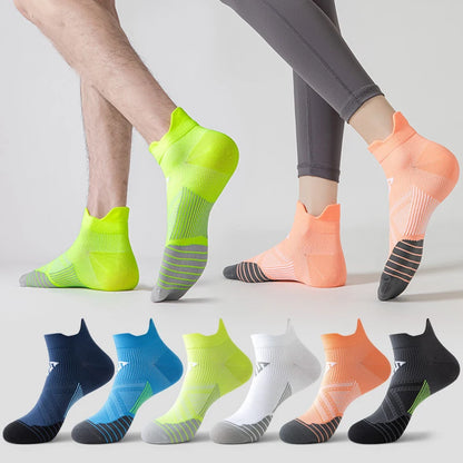 Running Ankle Socks - 4 Pairs Athletic Breathable Mesh Quick Dry Socks for Men & Women - ZOOMNSTORE
