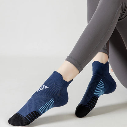 Running Ankle Socks - 4 Pairs Athletic Breathable Mesh Quick Dry Socks for Men & Women - ZOOMNSTORE