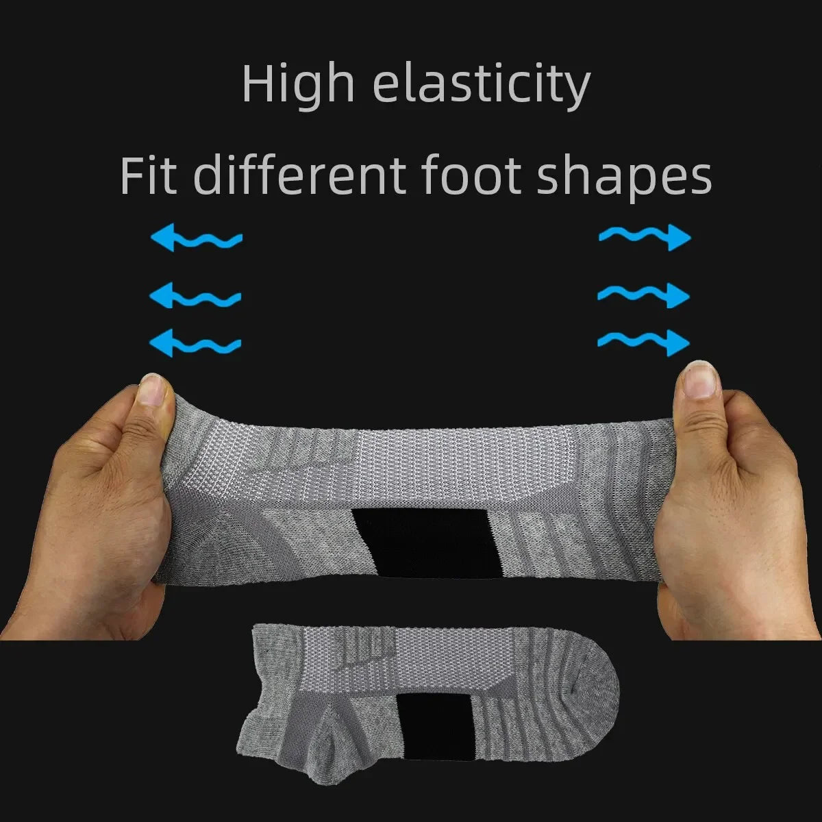 Running Ankle Socks - Cushioned Short Sports Socks for Men & Women | Breathable, Moisture Wicking - ZOOMNSTORE