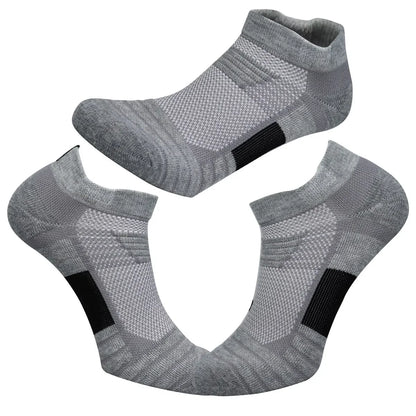 Running Ankle Socks - Cushioned Short Sports Socks for Men & Women | Breathable, Moisture Wicking - ZOOMNSTORE