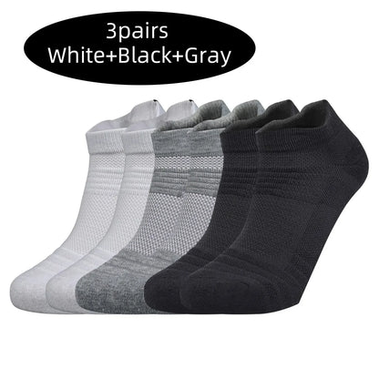 Running Ankle Socks - Cushioned Short Sports Socks for Men & Women | Breathable, Moisture Wicking - ZOOMNSTORE