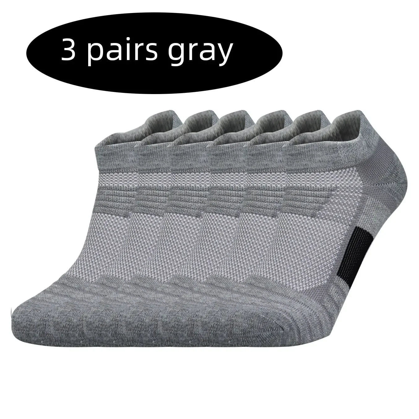 Running Ankle Socks - Cushioned Short Sports Socks for Men & Women | Breathable, Moisture Wicking - ZOOMNSTORE