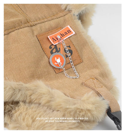 Russian Ushanka Hat – Thick Winter Fur Hat With Earflaps | Unisex Ski Cap - ZOOMNSTORE